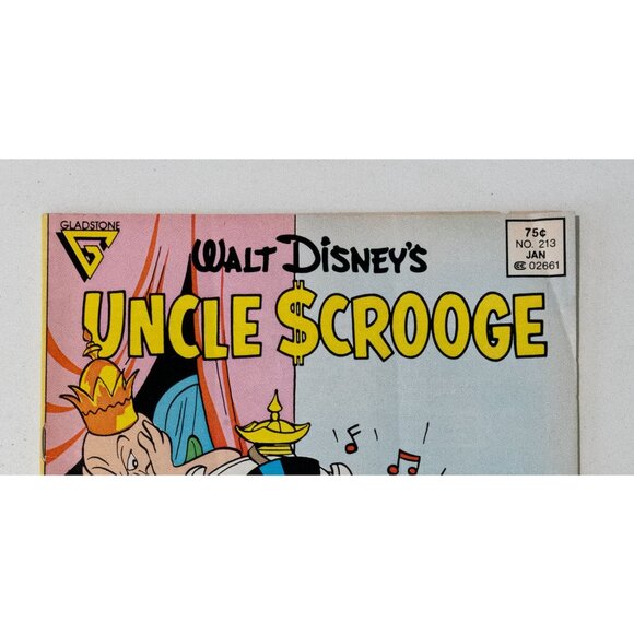 Walt Disneys Uncle Scrooge Comic No. 213 January 1987 Gladstone - Picture 3 of 13